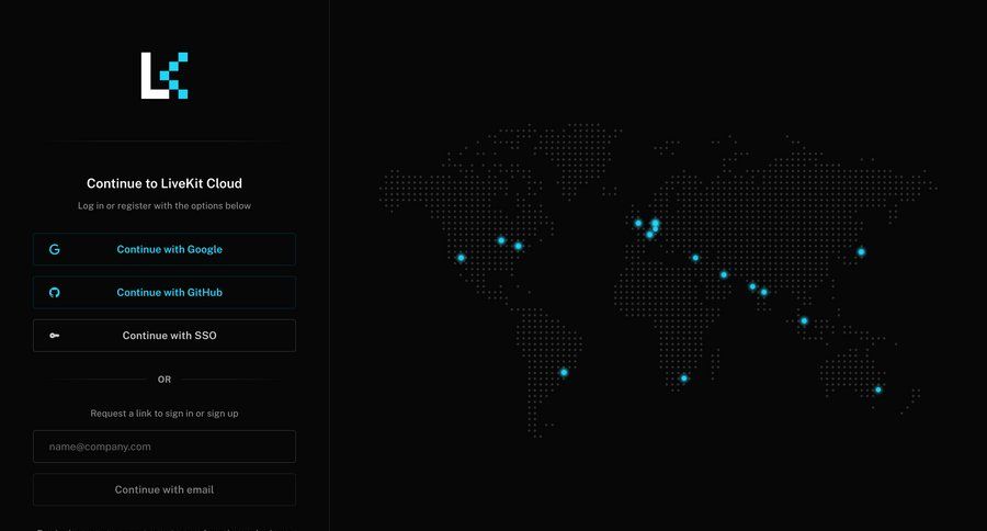 Livekit
				signin page example