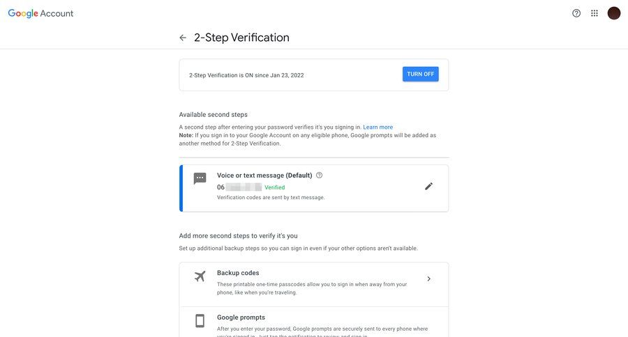 Google Account
			 ux ui design