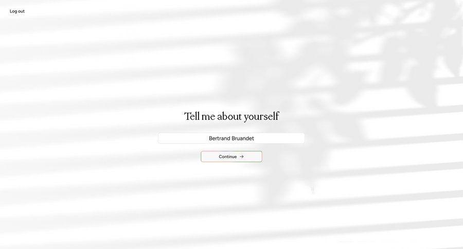Cofounder
				profile page example