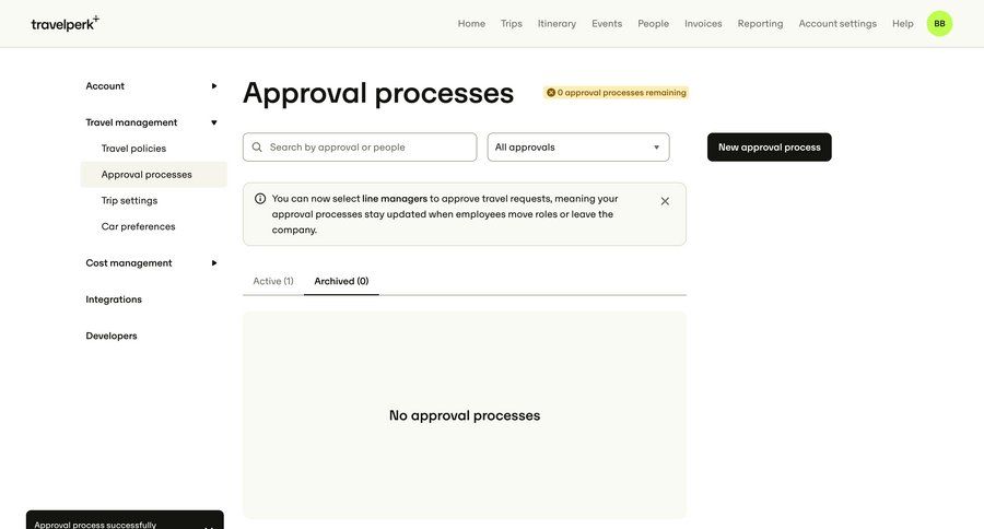 Travelperk screen example