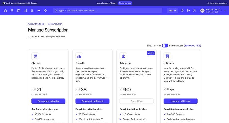 Capsule
			     ux ui design
