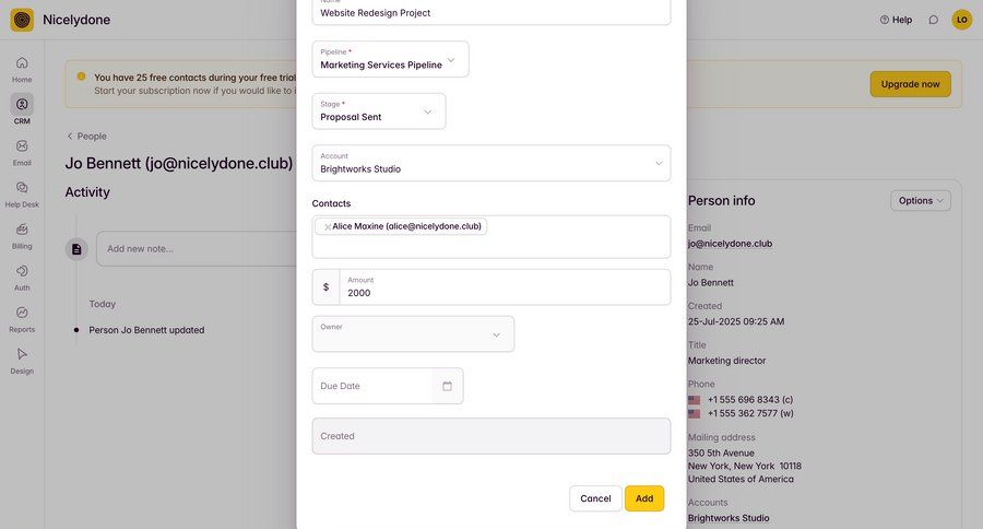 Outseta
			     ux ui design