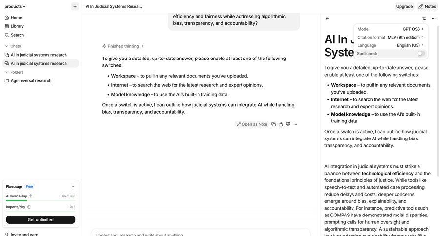 Anara screen example