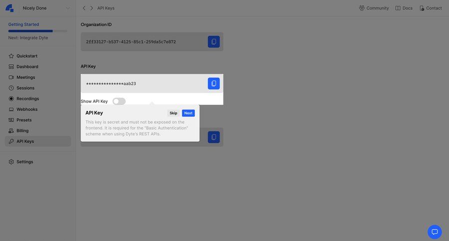 Dyte
			           ux ui design