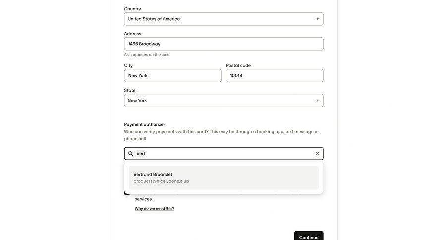Travelperk screen example