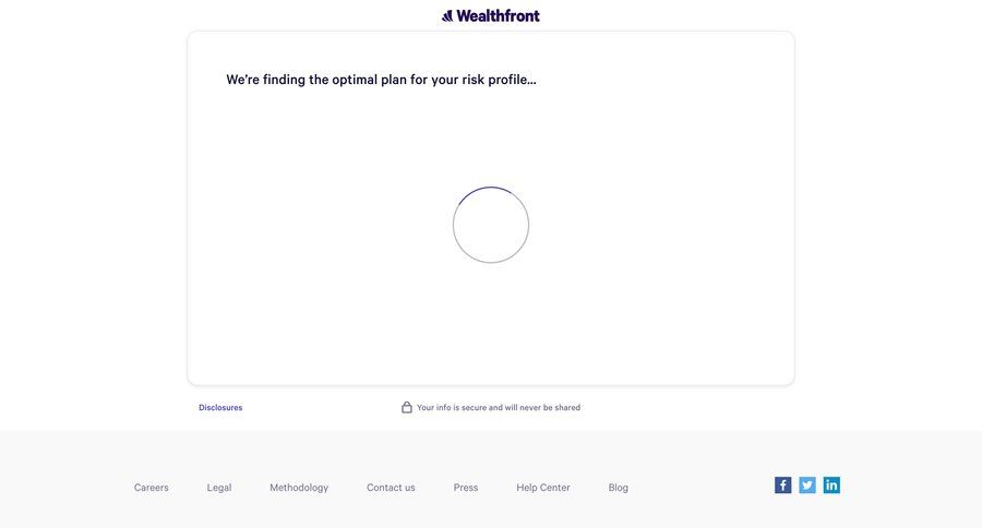 Wealthfront
			         ux ui design