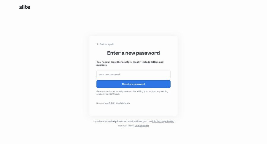 Slite
			   ux ui design