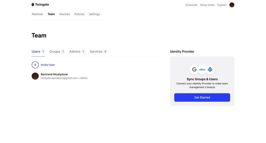 Twingate
			    ux ui design