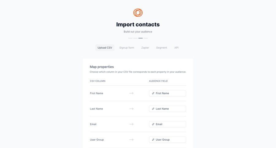 Loops screen example