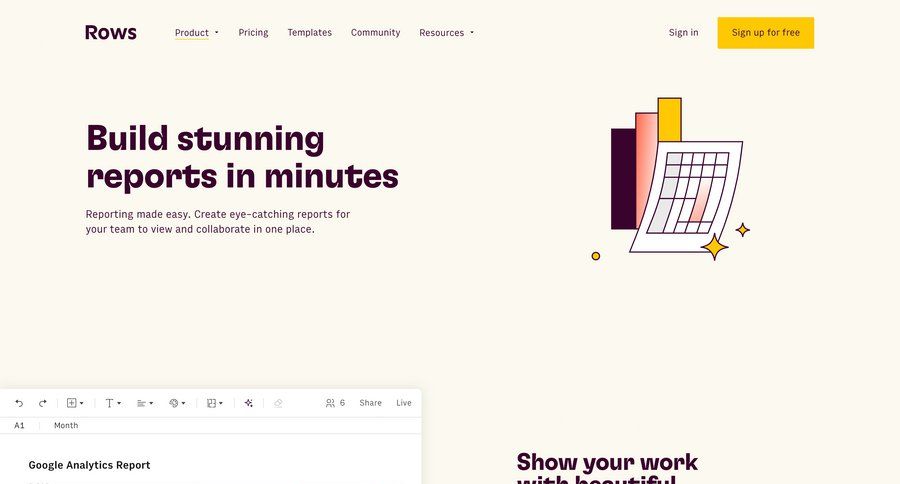 Rows
			     ux ui design
