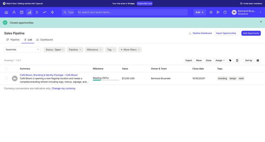 Capsule
			      ux ui design