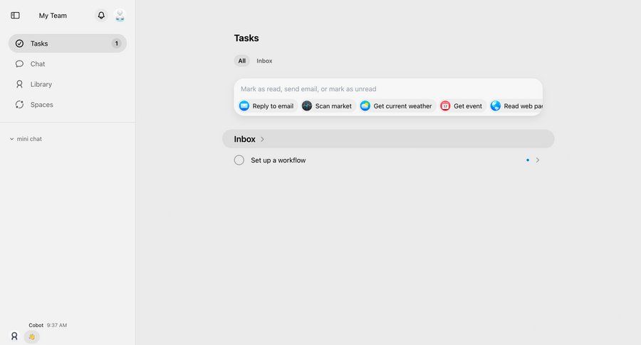 Cobot
			    ux ui design