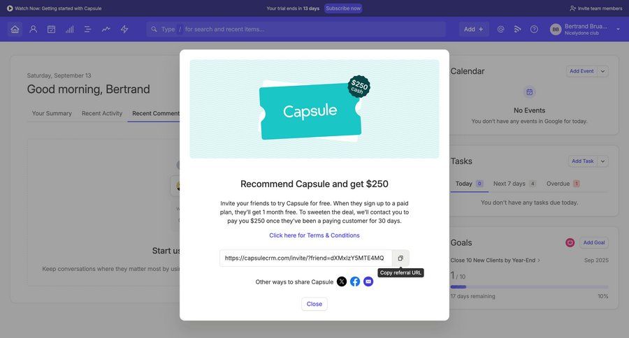 Capsule
			 ux ui design