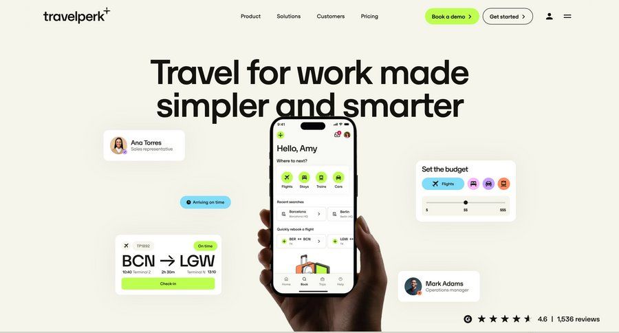 Travelperk screen example