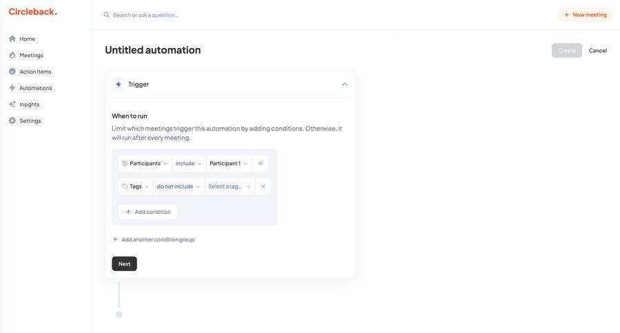 Circleback
			         ux ui design