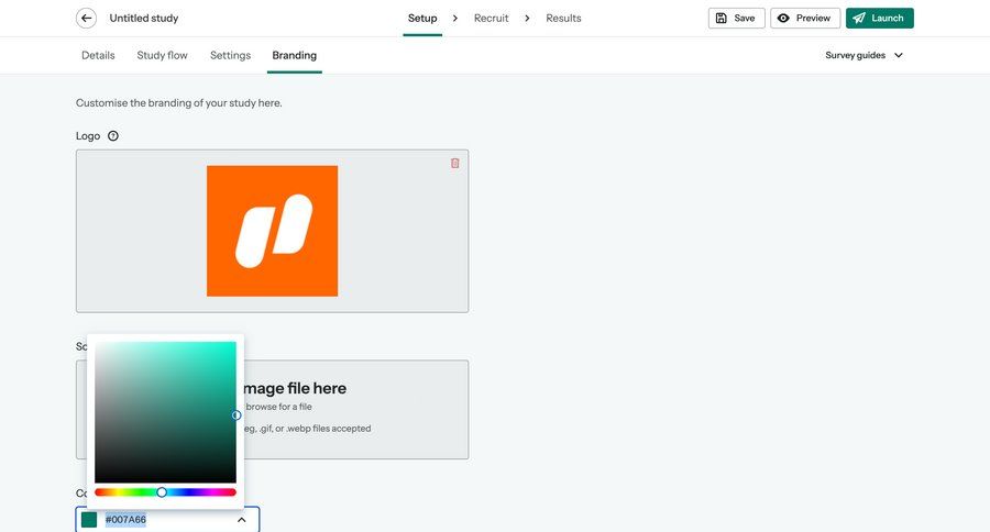 Optimal screen example