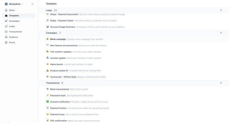Loops
				list ui page example