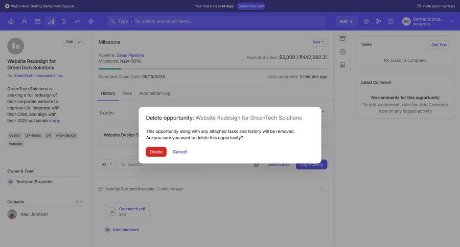 Capsule
			    ux ui design