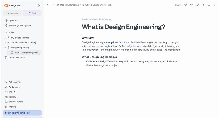 Slite
			    ux ui design