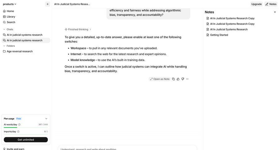 Anara screen example