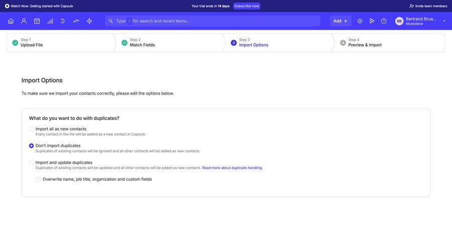 Capsule
			  ux ui design