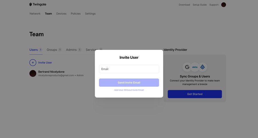 Twingate
			    ux ui design