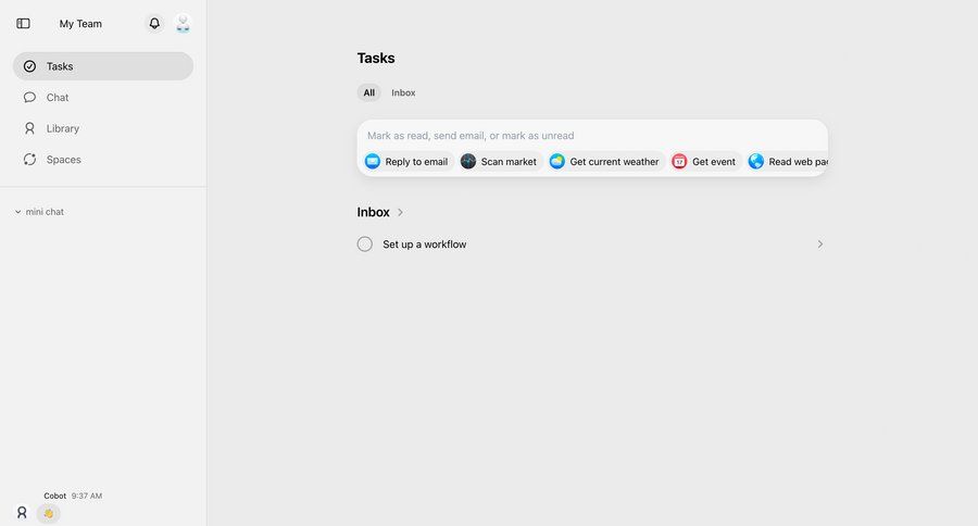 Cobot
			    ux ui design