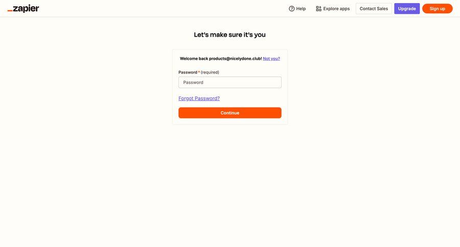 Zapier
			     ux ui design