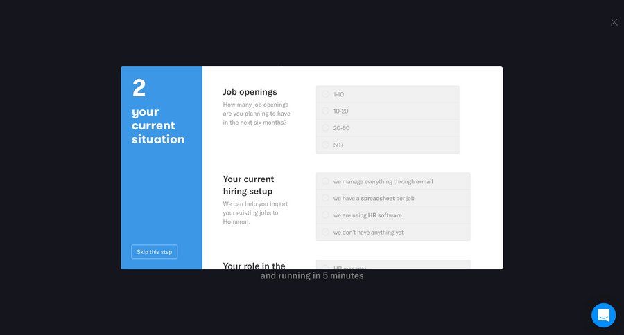 Homerun
			  ux ui design